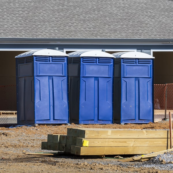 what is the expected delivery and pickup timeframe for the portable restrooms in Lake Worth TX